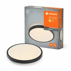 Luminaires Ledvance Orbis Plafonnier LED Noir, 1 lumière* Éclairage Led