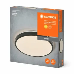 Luminaires Ledvance Orbis Plafonnier LED Noir, 1 lumière* Éclairage Led