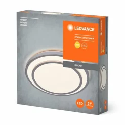 Luminaires Ledvance Orbis Plafonnier LED Argenté, 1 lumière* Éclairage Led