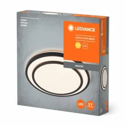 Luminaires Ledvance Orbis Plafonnier LED Noir, 1 lumière* Éclairage Led