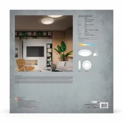 Luminaires Ledvance Orbis Plafonnier LED Argenté, 1 lumière* Éclairage Led