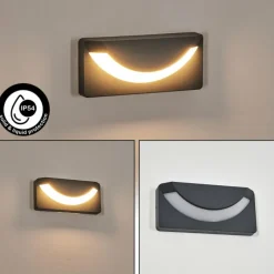 hofstein Orvalho Lampe murale d´extérieur Anthracite, 1 lumière