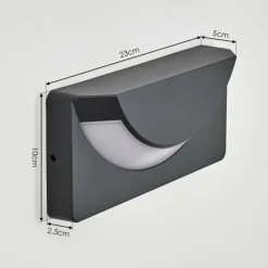 hofstein Orvalho Lampe murale d´extérieur Anthracite, 1 lumière