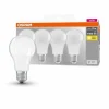 Luminaires Osram OSRAM CLASSIC A Lot de 4 LED E27 10 watt 2700 kelvin 1055 lumen