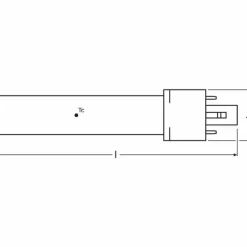 Luminaires Osram OSRAM DULUX G23 3,5 Watt 4000 Kelvin 400 Lumen