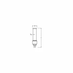 Luminaires Osram OSRAM DULUX G24d-1 5 Watt 4000 Kelvin 600 Lumen