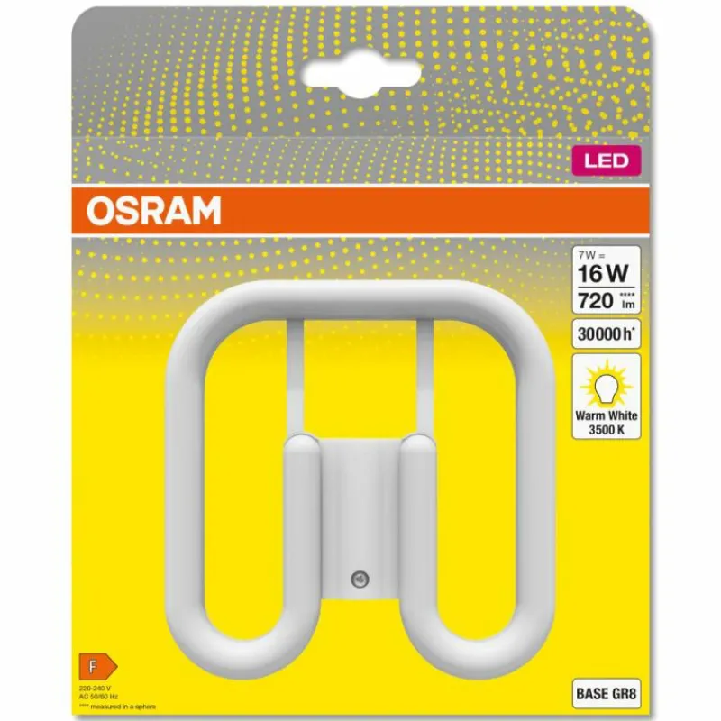 Luminaires Osram OSRAM DULUX GR8 7 Watt 3500 Kelvin 720 Lumen
