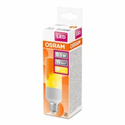 Luminaires Osram OSRAM FLAME LED E27 0,5 Watt 1500 Kelvin 10 lumen
