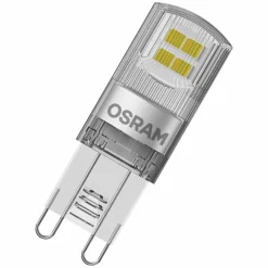 Luminaires Osram OSRAM LED BASE PIN Lot de 5 LED G9 1,9 watt 2700 kelvin 200 lumen