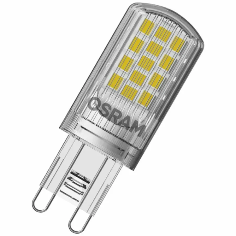 Luminaires Osram OSRAM LED BASE PIN Lot de 5 LED G9 4,2 watt 2700 kelvin 470 lumen
