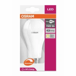 Luminaires Osram Osram LED E27 13 Watt 2700 Kelvin 1521 Lumen