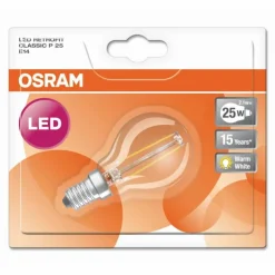 Luminaires Osram Osram LED E14 2,8 Watt 2700 Kelvin 250 Lumen