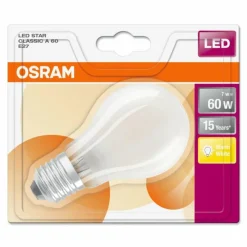Luminaires Osram Osram LED E27 7 Watt 2700 Kelvin 806 Lumen