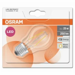 Luminaires Osram Osram LED E27 2,8 Watt 2700 Kelvin 250 Lumen
