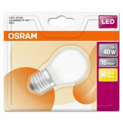 Luminaires Osram Osram LED E27 4 Watt 2700 Kelvin 470 Lumen