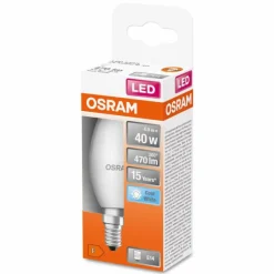 Luminaires Osram Osram LED E14 5 Watt 4000 Kelvin 470 Lumen