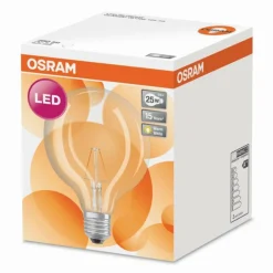 Luminaires Osram Osram LED E27 2,8 Watt 2700 Kelvin 250 Lumen