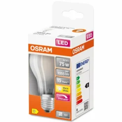 Luminaires Osram Osram LED E27 8,5 Watt 2700 Kelvin 1055 Lumen