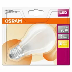 Luminaires Osram Osram LED E27 11 Watt 2700 Kelvin 1420 Lumen