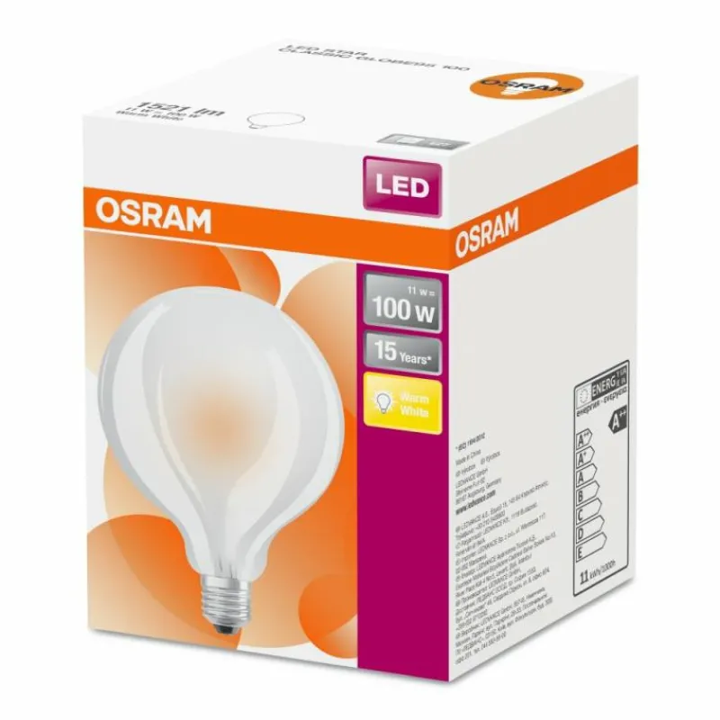 Luminaires Osram Osram LED E27 11 Watt 2700 Kelvin 1521 Lumen