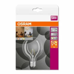 Luminaires Osram Osram LED E27 7 Watt 1800-300 Kelvin 806 Lumen