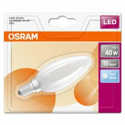 Luminaires Osram Osram LED E14 4 Watt 6500 Kelvin 470 Lumen