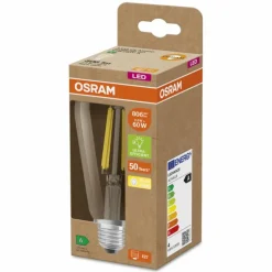 Luminaires Osram OSRAM LED E27 3,8 Watt 3000 Kelvin 806 lumen