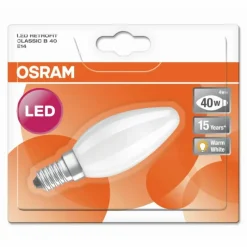 Luminaires Osram Osram LED E14 4 Watt 2700 Kevlin 470 Lumen