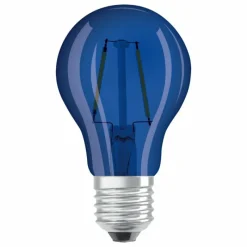 Luminaires Osram Osram LED E27 2 Watt Blau 50 Lumen
