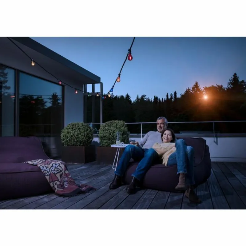 Luminaires Osram Osram LED E27 2 Watt Rot 50 Lumen