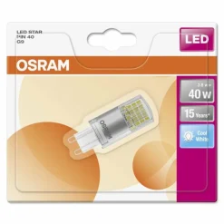 Luminaires Osram Osram LED G9 3,8 Watt 4000 Kelvin 470 Lumen