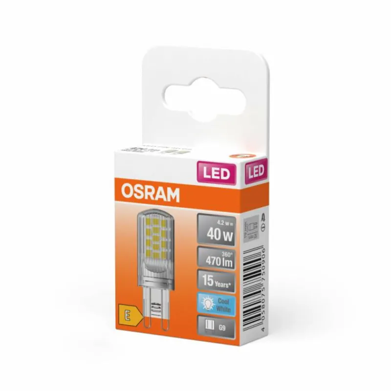 Luminaires Osram Osram LED G9 3,8 Watt 4000 Kelvin 470 Lumen