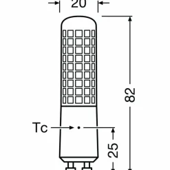 Luminaires Ledvance OSRAM LED GU10 7 Watt 2700 Kelvin 806 Lumen