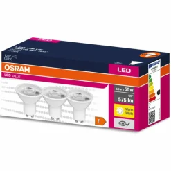 Luminaires Osram OSRAM LED GU10 6,9 Watt 2700 Kelvin 575 Lumen
