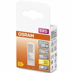 Luminaires Osram OSRAM LED PIN LED G9 2,6 watt 2700 kelvin 290 lumen