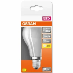 Luminaires Osram OSRAM LED Retrofit E27 17 watt 2700 kelvin 2452 lumen