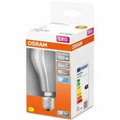 Luminaires Osram OSRAM LED Retrofit E27 17 Watt 4000 Kelvin 2452 lumen
