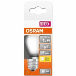 Luminaires Osram OSRAM LED Retrofit E27 1,5 Watt 2700 Kelvin 136 lumen