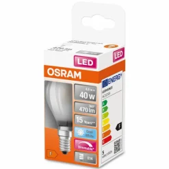 Luminaires Osram OSRAM LED Retrofit E14 4,8 watt 4000 kelvin 470 lumen