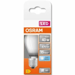 Luminaires Osram OSRAM LED Retrofit E27 4 watt 4000 Kelvin 470 lumen