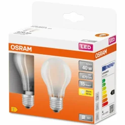 Luminaires Osram OSRAM LED Retrofit Lot de 2 E27 4 watt 2700 Kelvin 470 lumen