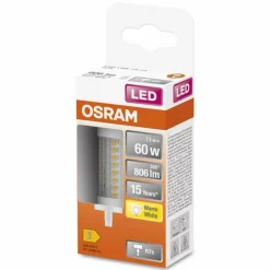 Luminaires Osram Osram LED R7S 7 Watt 2700 Kelvin 806 Lumen