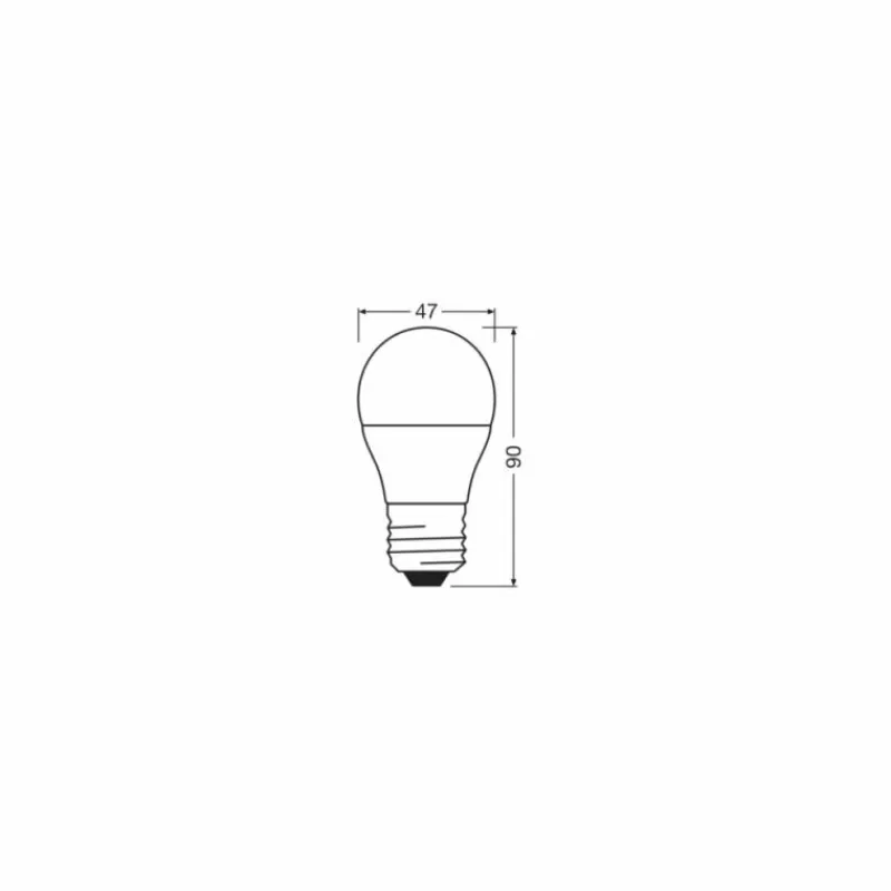Luminaires Osram OSRAM LED Star E27 7,5 Watt 2700 Kelvin 806 Lumen