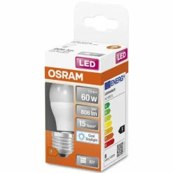 Luminaires Osram OSRAM LED Star E27 7,5 Watt 6500 Kelvin 806 Lumen