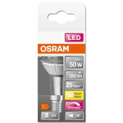 Luminaires Osram OSRAM LED SUPERSTAR E14 4,8 watt 2700 kelvin 350 lumen