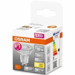 Luminaires Osram OSRAM LED SUPERSTAR GU10 4,5 watt 2700 kelvin 350 lumen