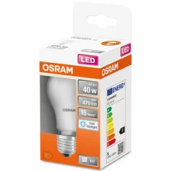 Luminaires Ledvance OSRAM STAR LED E27 4,9 Watt 6500 Kelvin 470 Lumen