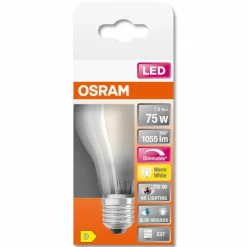Luminaires Osram OSRAM SUPERSTAR LED E27 7,5 watt 2700 kelvin 1055 lumen