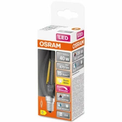 Luminaires Osram OSRAM SUPERSTAR LED E14 3,4 watt 2700 kelvin 470 lumen