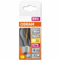 Luminaires Osram OSRAM SUPERSTAR LED E27 3,4 watt 2700 kelvin 470 lumen
